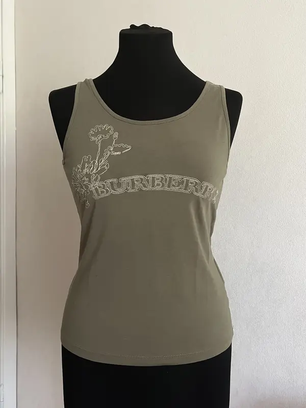 Женская футболка Burberry (оригинал) размер XS. Фотография 2