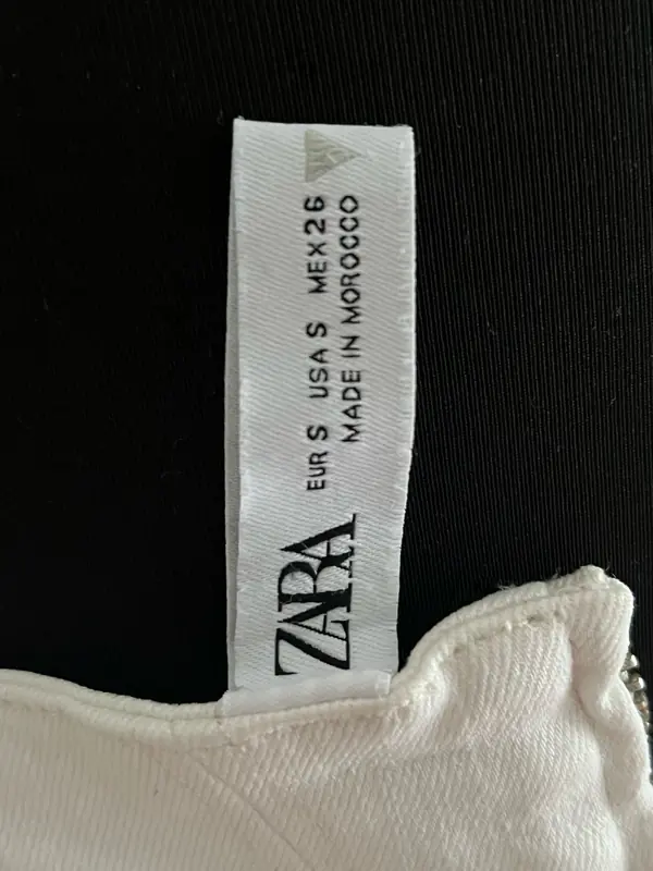 Женская футболка Zara (оригинал) размер S. Фотография 2