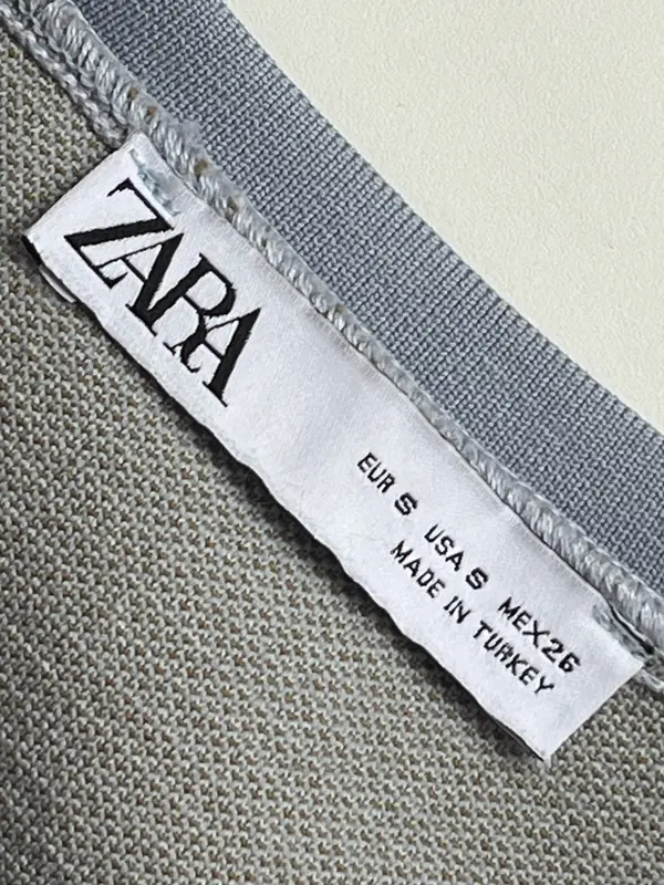 Женская футболка Zara (оригинал) размер S. Фотография 4