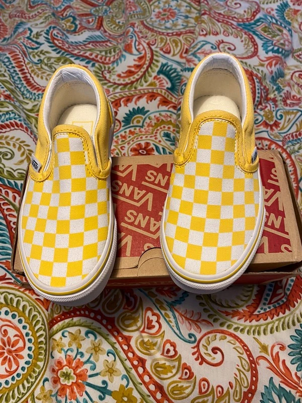Кроссовки для девочки Vans (оригинал) размер 28. Фотография 4