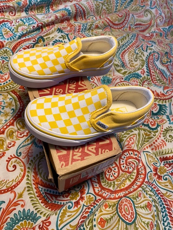 Кроссовки для девочки Vans (оригинал) размер 28. Фотография 3