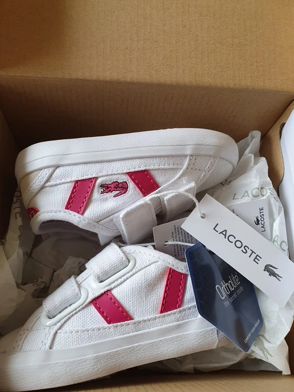 Обувь для девочки Lacoste (оригинал) размер 18. Фотография 2