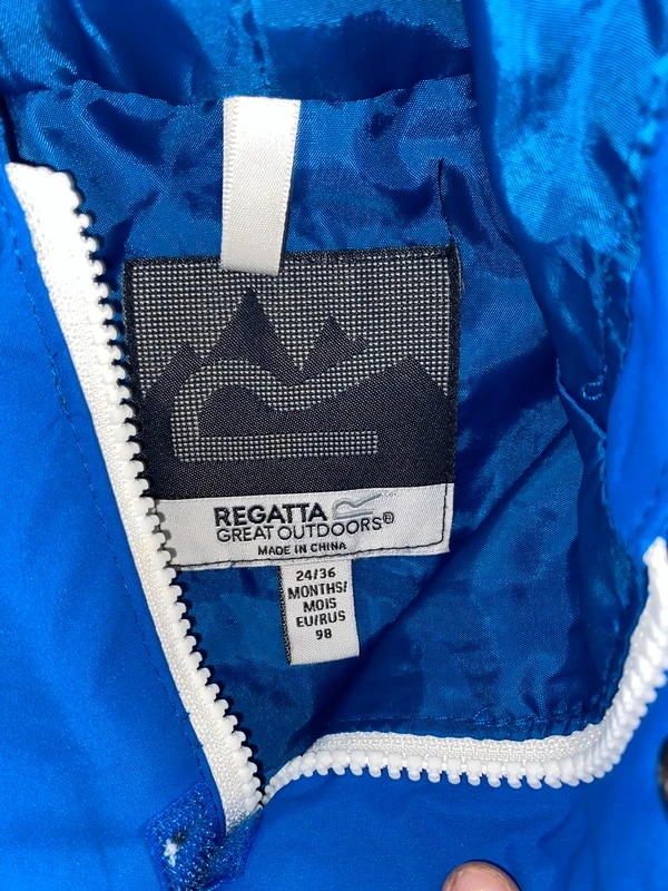 Верхняя одежда для мальчика Regatta (оригинал) размер 26. Фотография 4