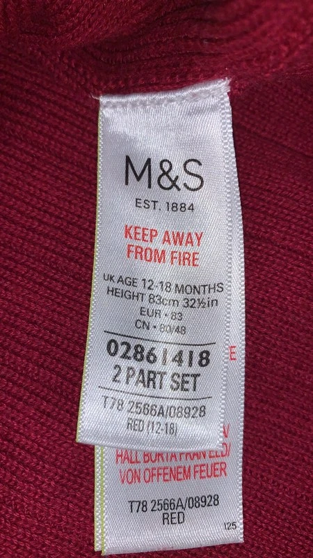 Детское платье Marks & Spencer (оригинал) размер 24. Фотография 3