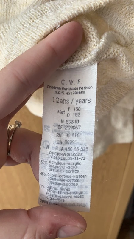 Кофта для девочки DKNY (оригинал) размер 38. Фотография 3