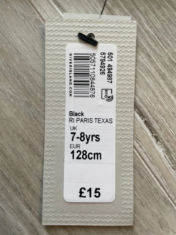 Футболка для девочки River Island (оригинал) размер 30. Фотография 3