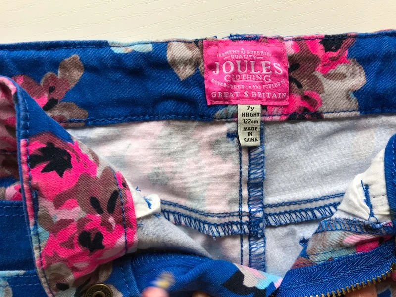 Брюки для девочки Joules / Little Joule (оригинал) размер 30. Фотография 5