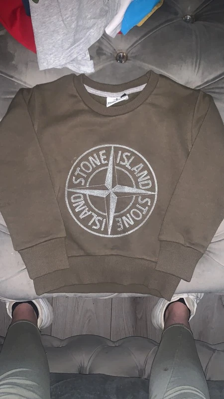 Кофта для мальчика Stone Island (оригинал) размер 26. Фотография 3