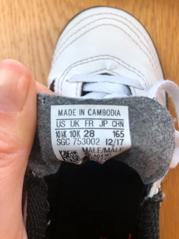 Спортивная обувь для мальчика Adidas (оригинал) размер 27. Фотография 5