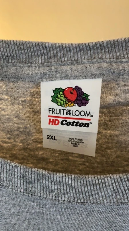 Мужская майка Fruit Of The Loom (оригинал) размер XXL. Фотография 3