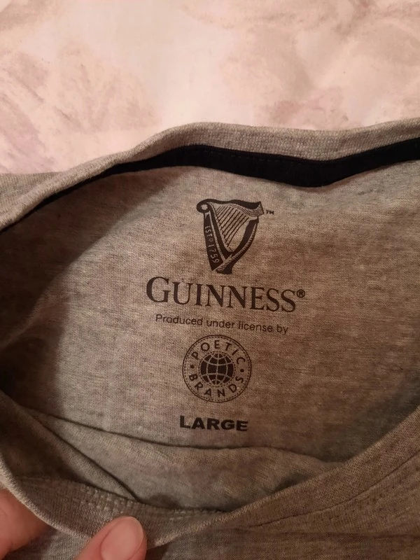Мужская майка Guinness (оригинал) размер L. Фотография 2
