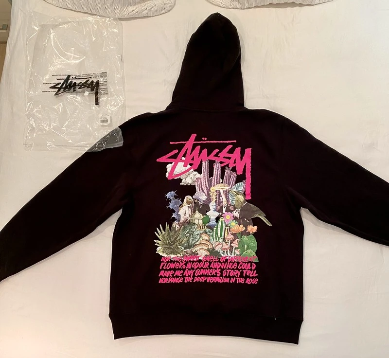 Мужская кофта Stussy (оригинал) размер XL. Фотография 2