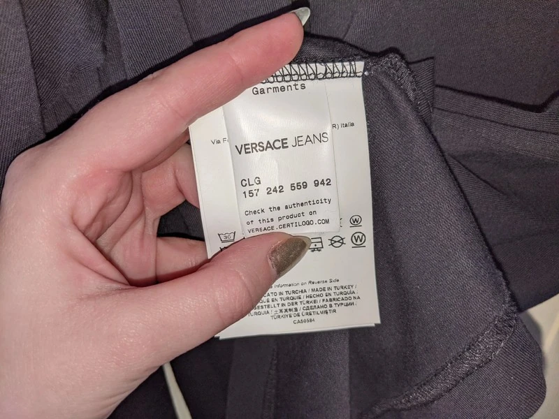 Мужская майка Versace Jeans Couture (оригинал) размер S. Фотография 3