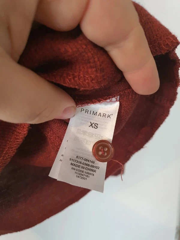 Мужская кофта Primark (оригинал) размер XS. Фотография 5