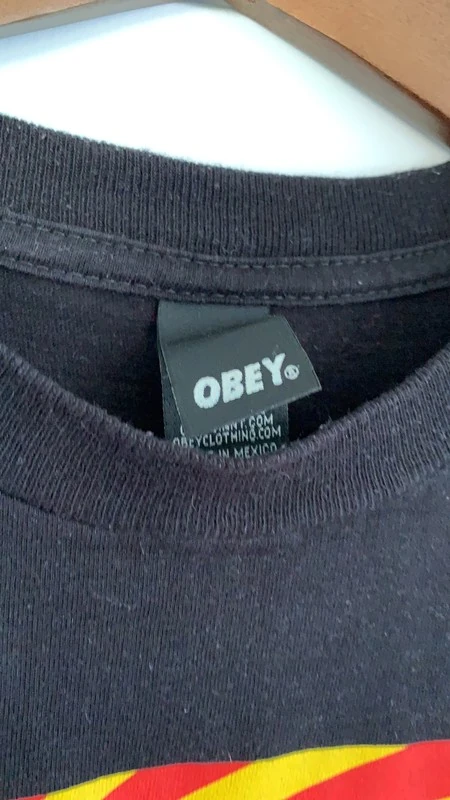 Мужская майка Obey (оригинал) размер S. Фотография 3