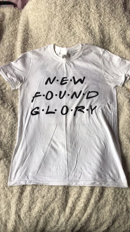 Мужская майка New Found Glory (оригинал) размер S