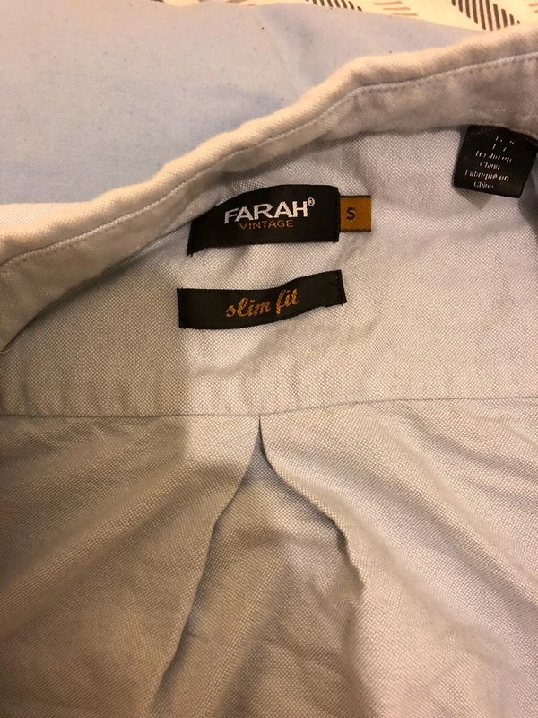 Мужская майка Farah Vintage (оригинал) размер S. Фотография 2