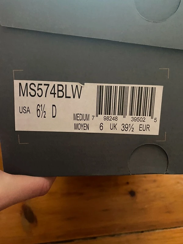 Мужские кроссовки New Balance (оригинал) размер 39.5. Фотография 2