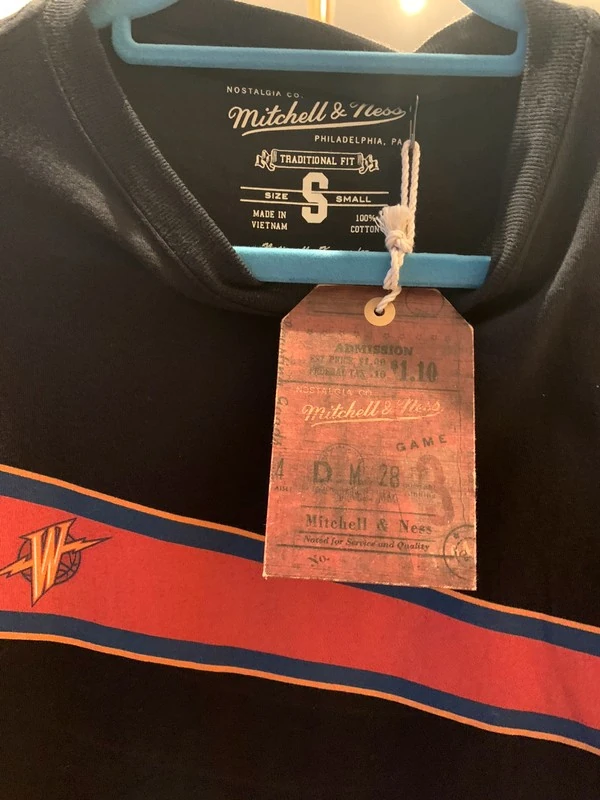 Мужская майка Mitchell & Ness (оригинал) размер S. Фотография 2