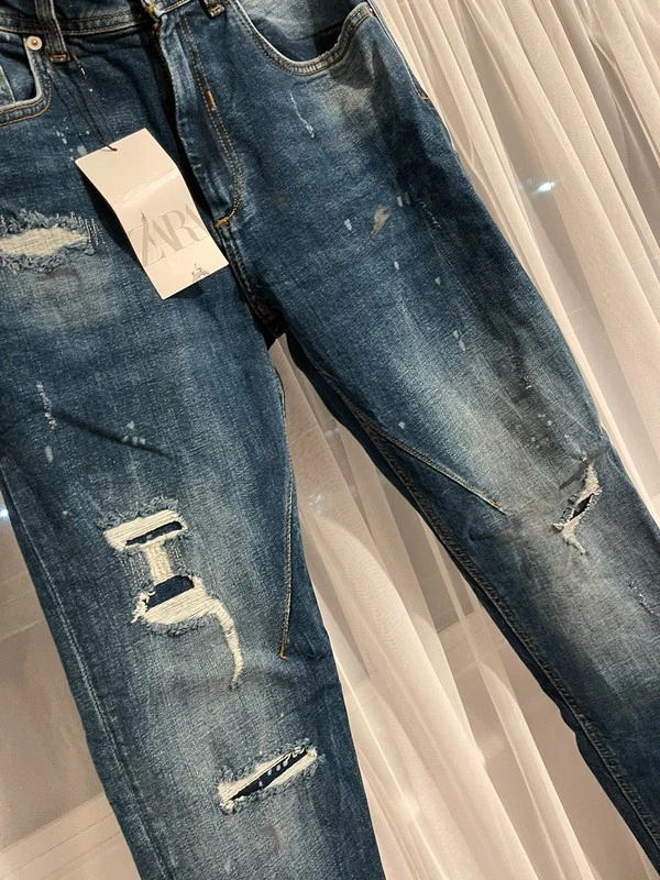 Мужские джинсы Zara (оригинал) размер S. Фотография 4