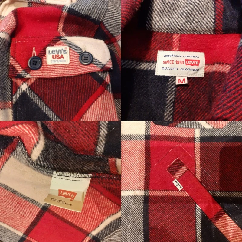 Мужская верхняя одежда Levi's (оригинал) размер M. Фотография 4