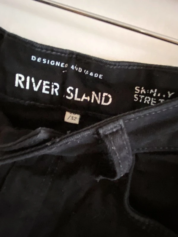 Мужские джинсы River Island (оригинал) размер XS. Фотография 2