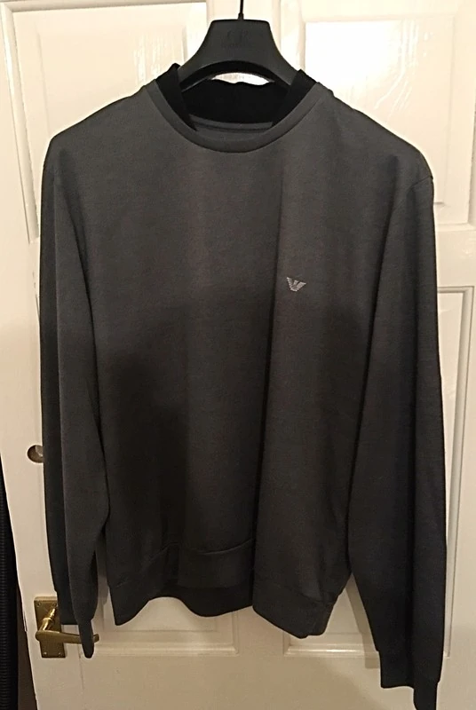 Мужская кофта Emporio Armani (оригинал) размер XL. Фотография 4