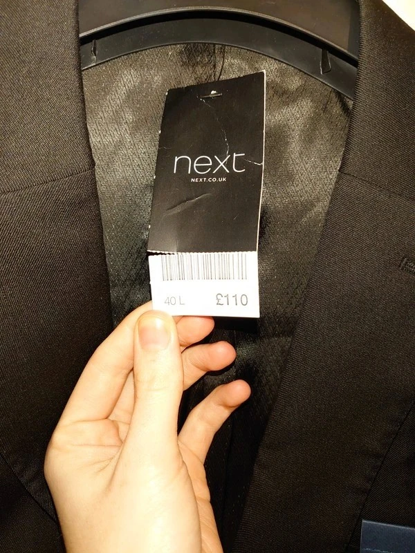 Мужской костюм Next (оригинал) размер XL. Фотография 5