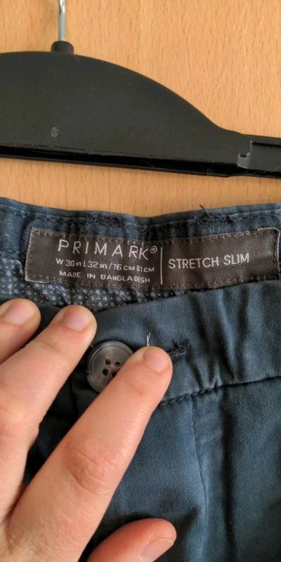 Мужские брюки Primark (оригинал) размер S. Фотография 2