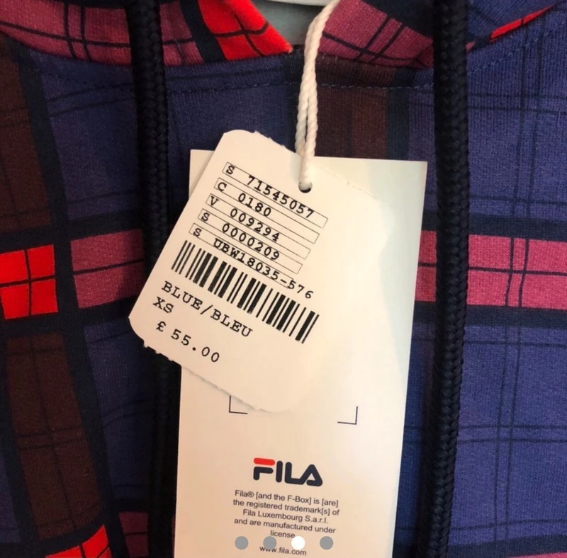 Женская кофта Fila (оригинал) размер XS. Фотография 3