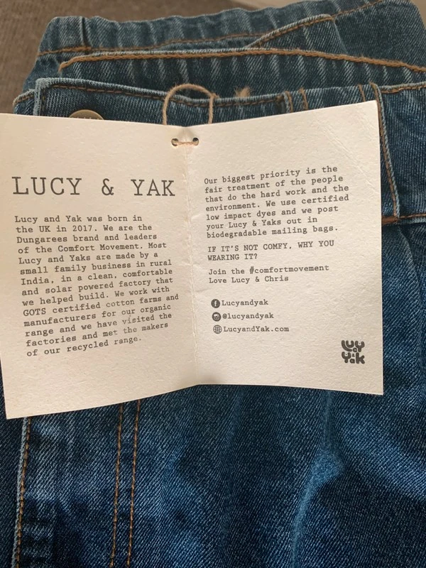 Женские джинсы Lucy & Yak (оригинал) размер XXS. Фотография 2