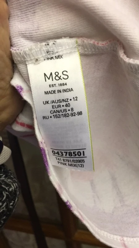 Женская футболка Marks & Spencer (оригинал) размер L. Фотография 3
