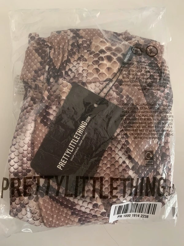 Юбка PrettyLittleThing (оригинал) размер XS. Фотография 4