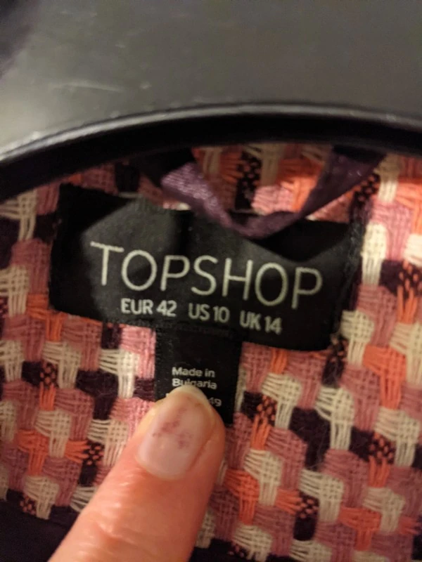 Женская верхняя одежда Topshop (оригинал) размер XL. Фотография 2