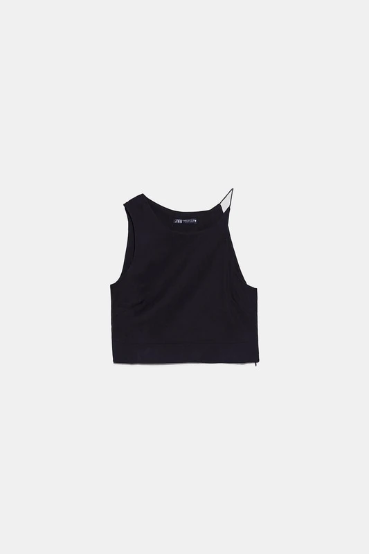 Женская футболка Zara (оригинал) размер S. Фотография 5