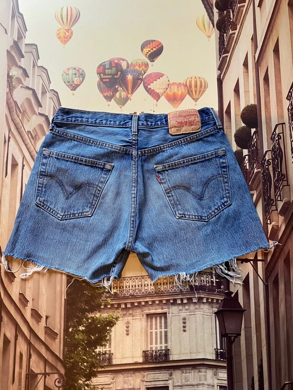 Женские шорты Levi's (оригинал) размер M. Фотография 2