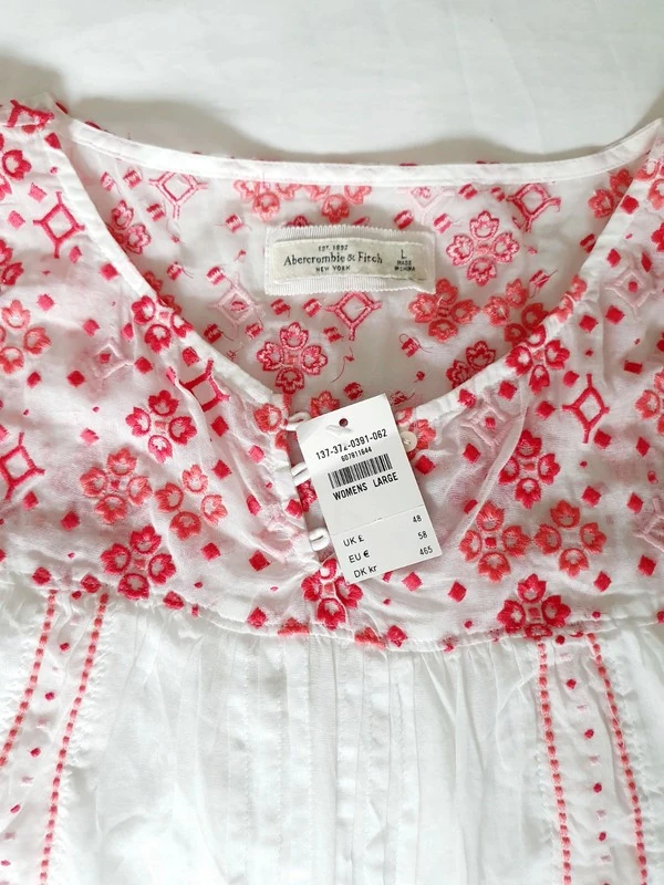 Женская футболка Abercrombie & Fitch (оригинал) размер L