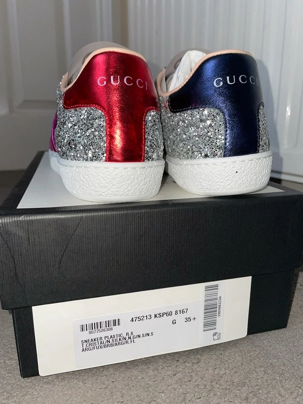 Женские кроссовки Gucci (оригинал) размер 35. Фотография 4