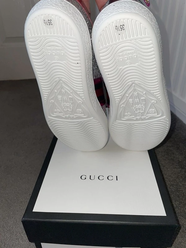Женские кроссовки Gucci (оригинал) размер 35. Фотография 5