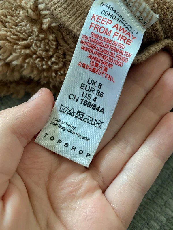 Женская кофта Topshop (оригинал) размер S. Фотография 4