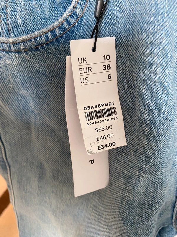Женские шорты Topshop (оригинал) размер M. Фотография 2