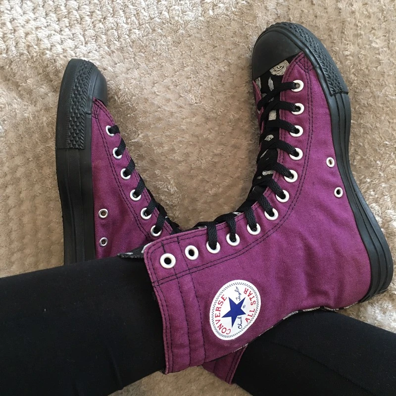 Женские кроссовки Converse (оригинал) размер 36.5. Фотография 2