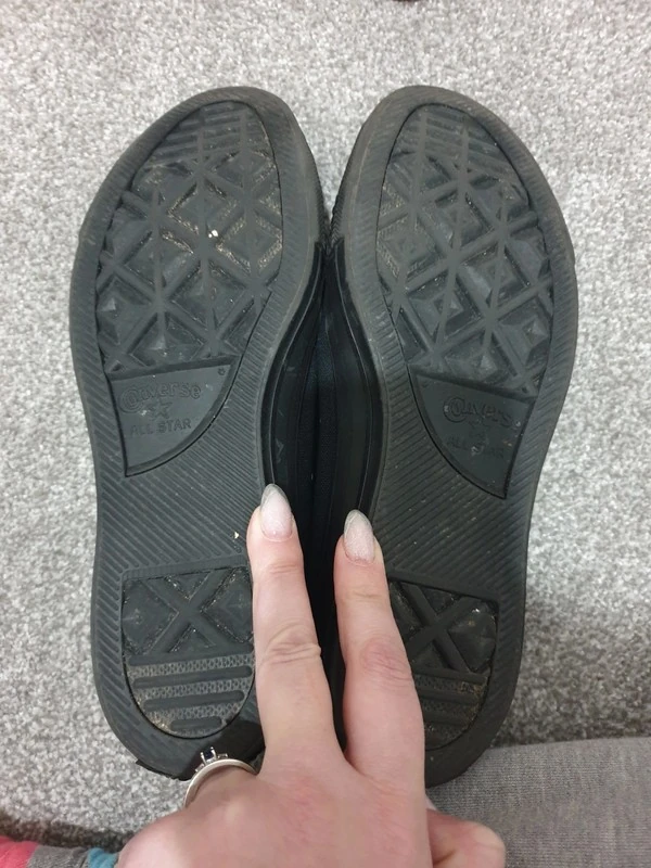 Женские кроссовки Converse (оригинал) размер 37. Фотография 4