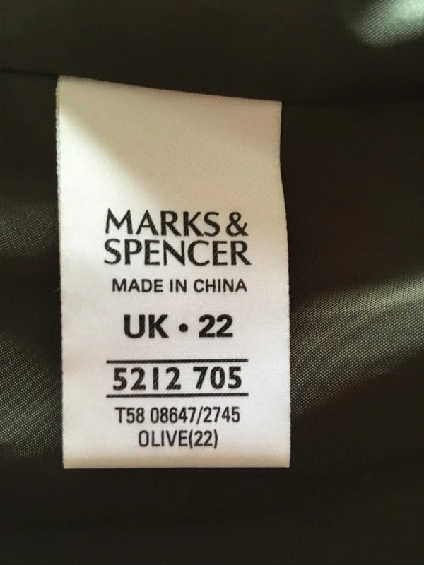 Женская верхняя одежда Marks & Spencer (оригинал) размер 5XL. Фотография 5