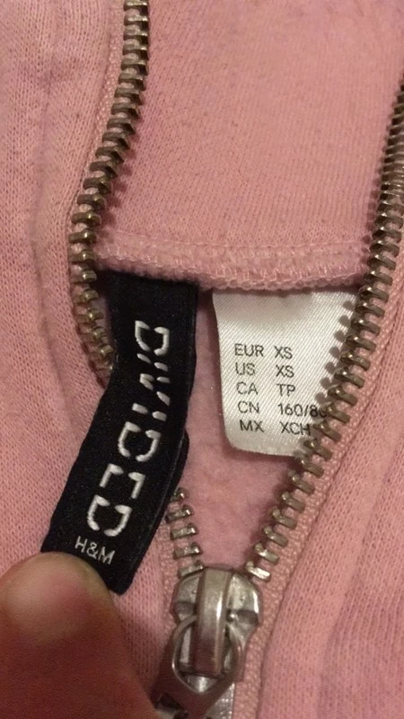 Женская кофта H&M (оригинал) размер XS. Фотография 4