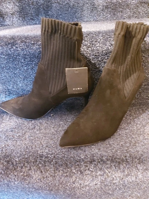 Женские ботинки Zara (оригинал) размер 38