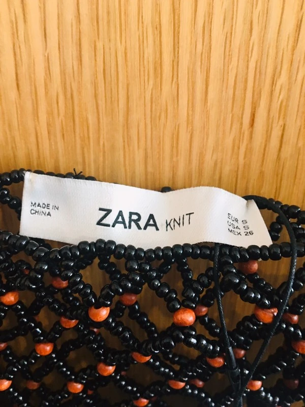 Женская футболка Zara (оригинал) размер M. Фотография 5