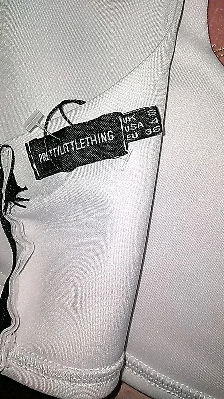 Женская футболка PrettyLittleThing (оригинал) размер S. Фотография 4