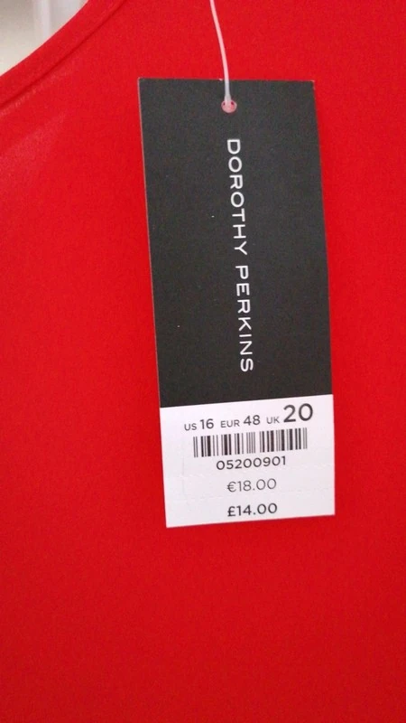 Женская футболка Dorothy Perkins (оригинал) размер 4XL. Фотография 2