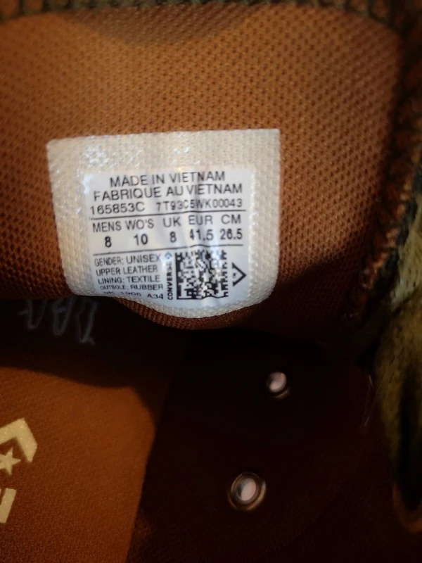 Женские кроссовки Converse (оригинал) размер 38. Фотография 4